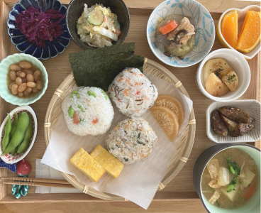 食事の写真